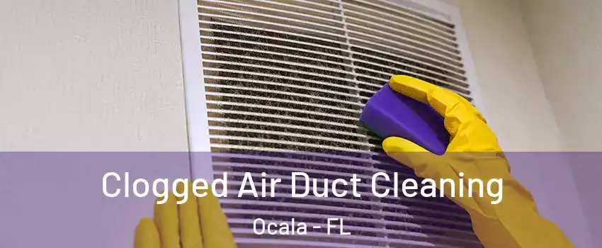 Clogged Air Duct Cleaning Ocala - FL