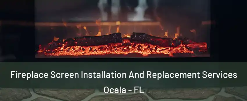  Fireplace Screen Installation And Replacement Services Ocala - FL
