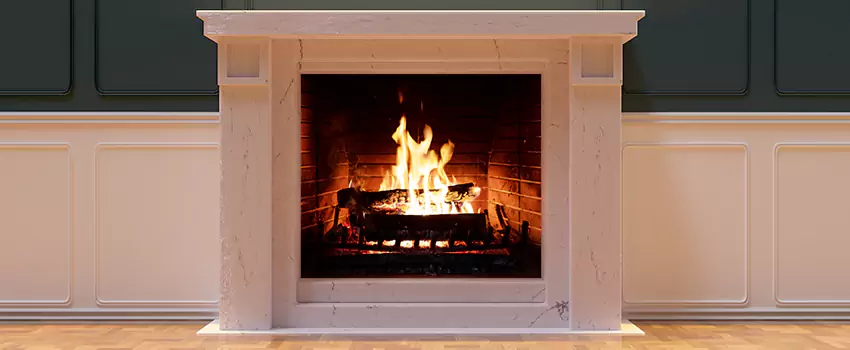 Decorative Electric Fireplace Installation in Ocala, Florida