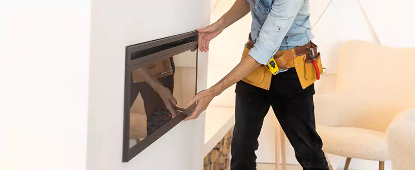 Metal Fireplace Installation in Ocala, Florida