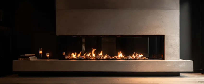 Gas Fireplace Ember Bed Design Services in Ocala, Florida