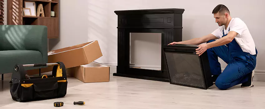 Old Rusted Metal Fireplace Repair And Replacement in Ocala, FL
